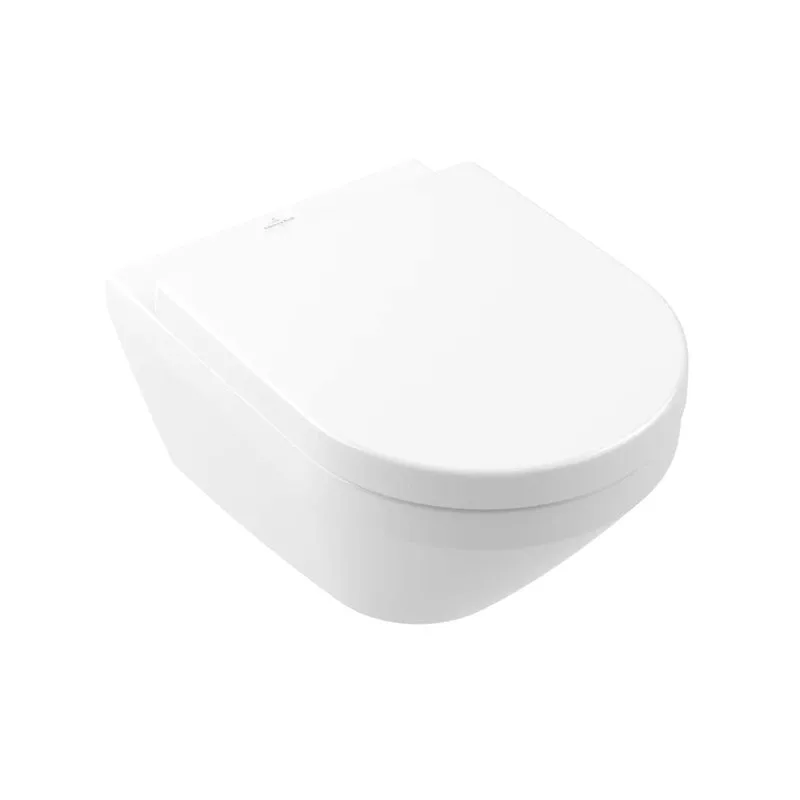 Унитаз подвесной Villeroy & Boch Architectura 4694CL01 с сиденьем 98M9C101 Sancos — официальный сайт