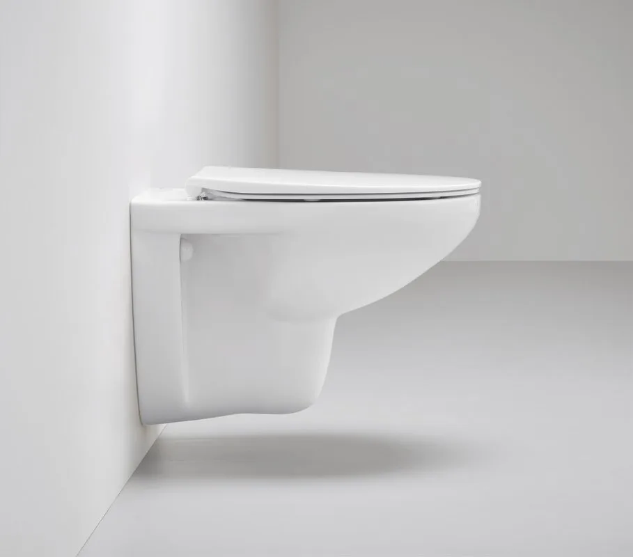 Крышка-сиденье Grohe Bau Ceramic Bau Ceramic 39898000 с микролифтом, тонкое Sancos — официальный сайт