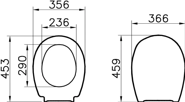 Крышка-сиденье VitrA Universal 115-003-001 Sancos — официальный сайт