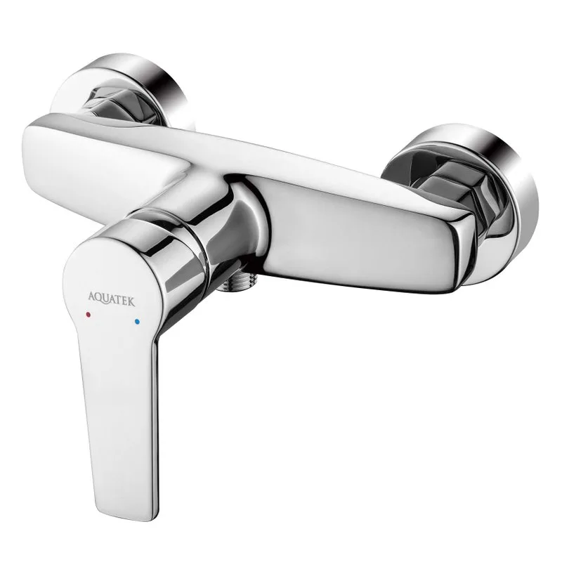 Смеситель для душа AQUATEK Лугано AQ1760CR, хром Sancos — официальный сайт
