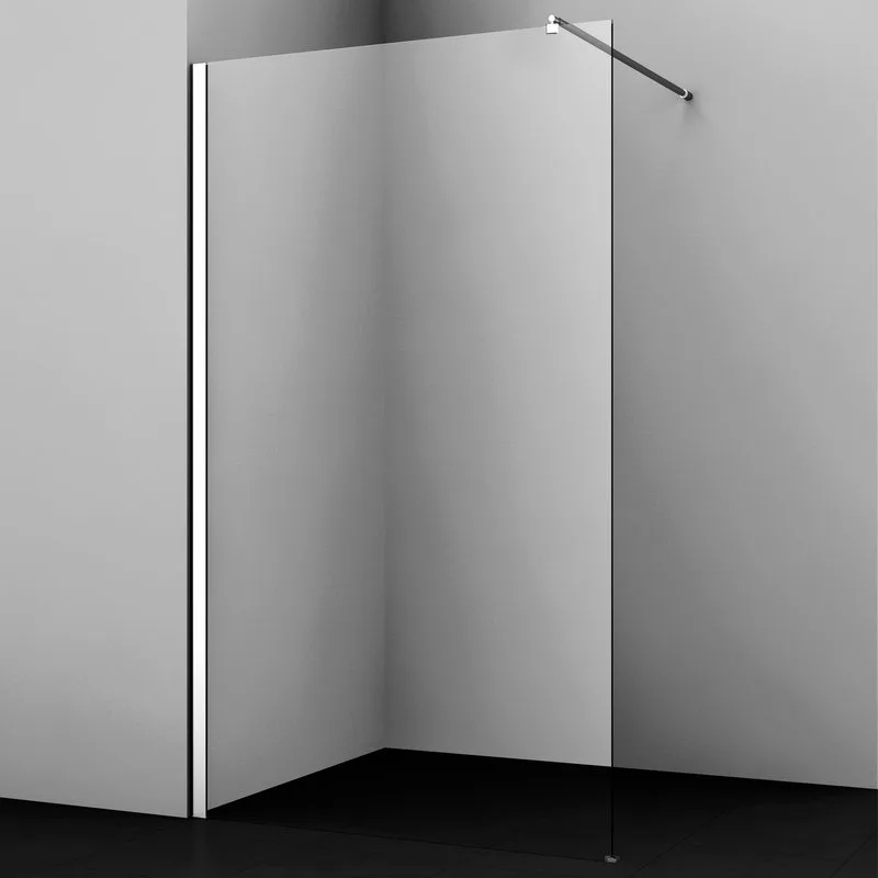 Душевая перегородка Wasserkraft Rossel 28W39 90 см, профиль хром Sancos — официальный сайт