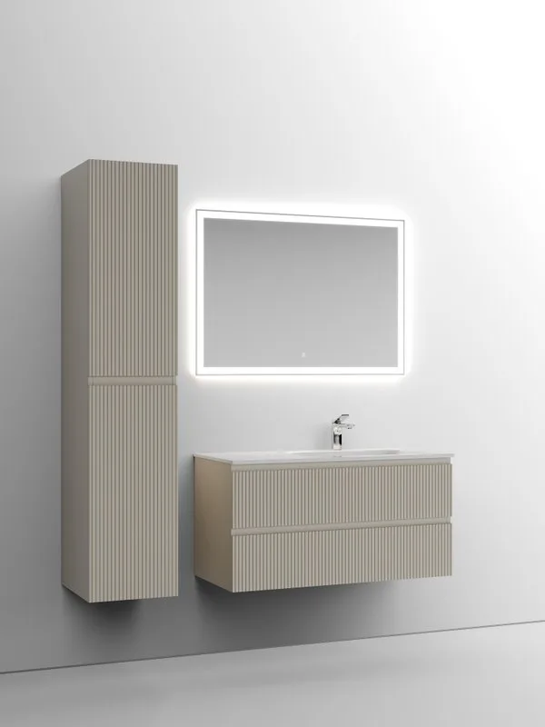 Тумба с раковиной Sancos Snob T 100 см, R, beige soft Sancos — официальный сайт