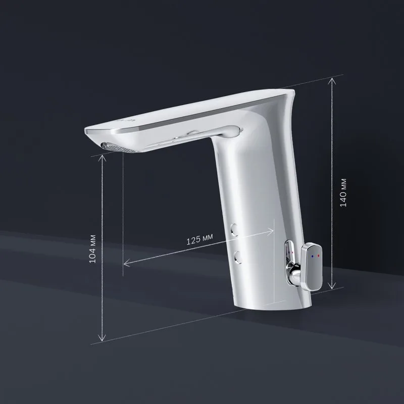 Смеситель для раковины AM.PM Inspire V2.0 F50A02300 сенсорный Sancos — официальный сайт
