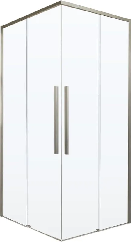 Душевой уголок Vincea Slim-N VSS-4SN8010CLBN 100x80, профиль брашированный никель Sancos — официальный сайт