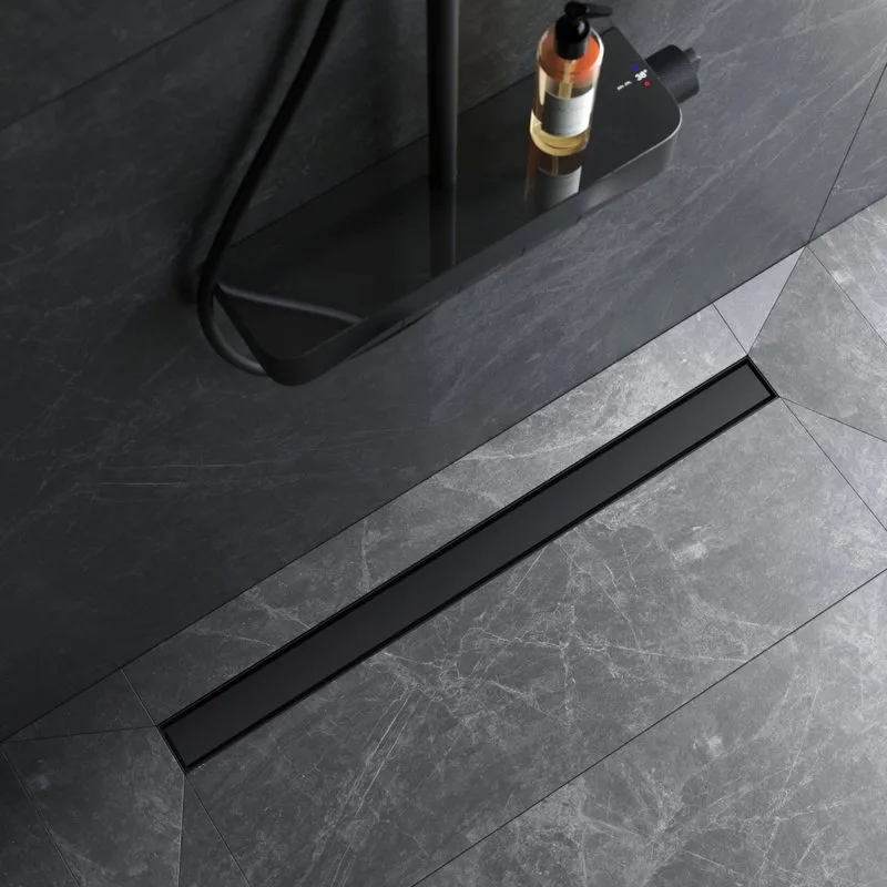 Душевой трап (лоток) AM.PM MasterFlow Tile 90 см, черный матовый Sancos — официальный сайт
