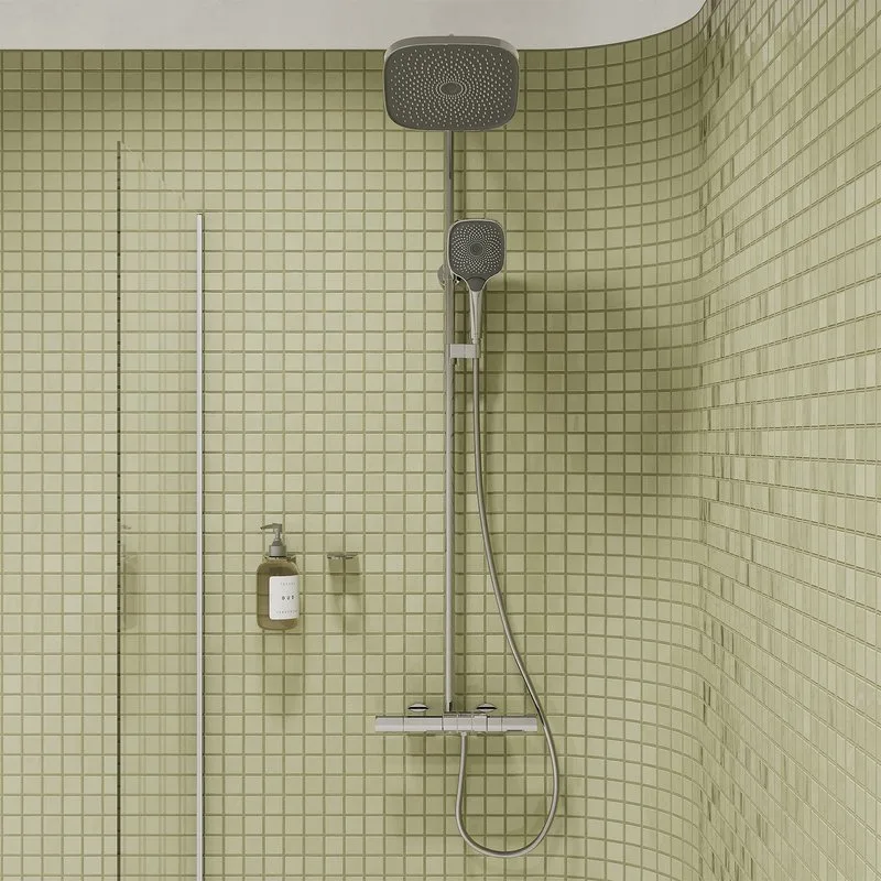 Душевая стойка IDDIS SpaHome SPHSBTKi06, хром глянцевый Sancos — официальный сайт