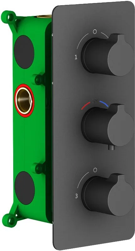 Душевой комплект Timo Petruma SX-5149/03SM, черный, С ВНУТРЕННЕЙ ЧАСТЬЮ Sancos — официальный сайт