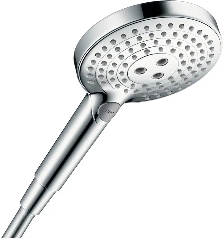 Душевая стойка Hansgrohe Raindance Select S 300 27114000, Showerpipe Sancos — официальный сайт