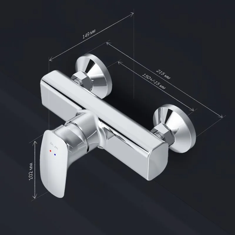 Смеситель для душа AM.PM Spirit V2.1 F71A20000 Sancos — официальный сайт