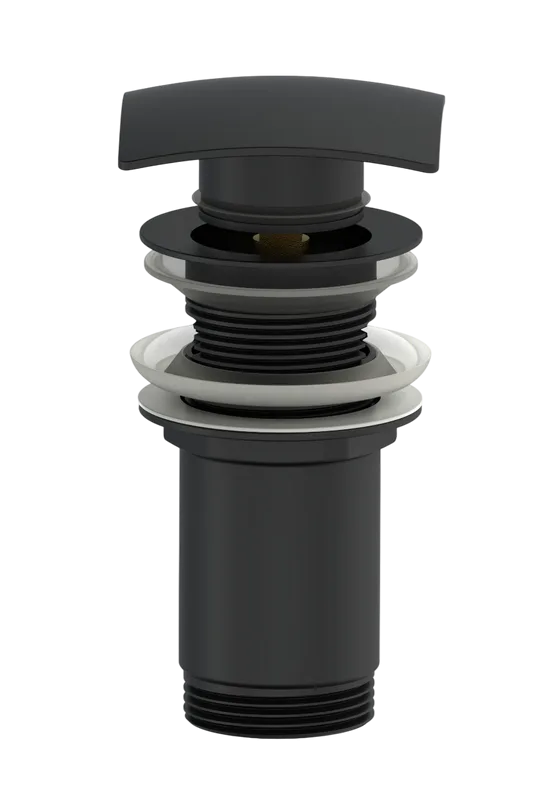 Донный клапан для раковины Wonzon & Woghand WW-88SS08-MB черный матовый Sancos — официальный сайт