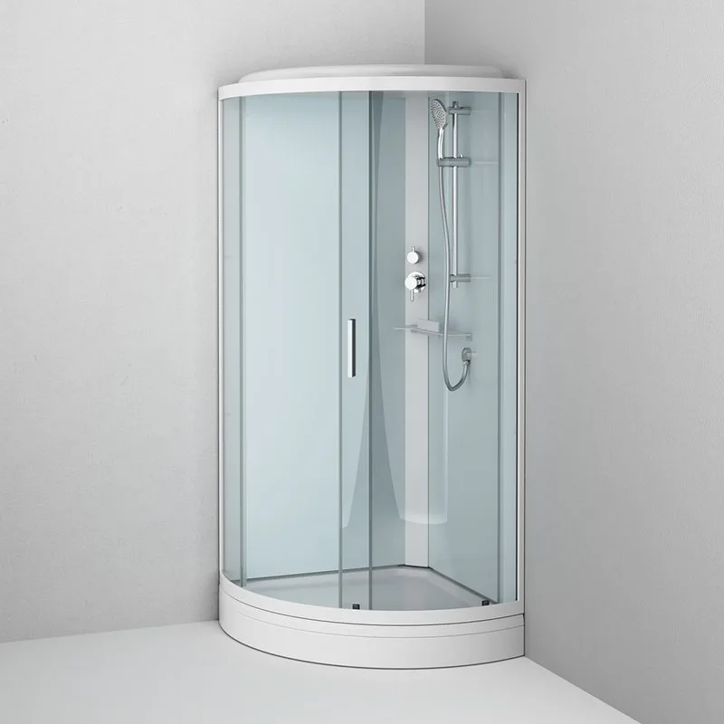 Душевая кабина AM.PM X-Joy W88C-401-090WT, с крышей, белый Sancos — официальный сайт