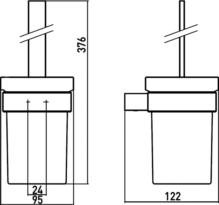 Ершик Emco Loft 0515 001 00 подвесной, хром Sancos — официальный сайт