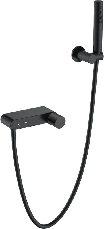 Смеситель для ванны с душем Boheme Stick 123-BB.2, black touch black Sancos — официальный сайт