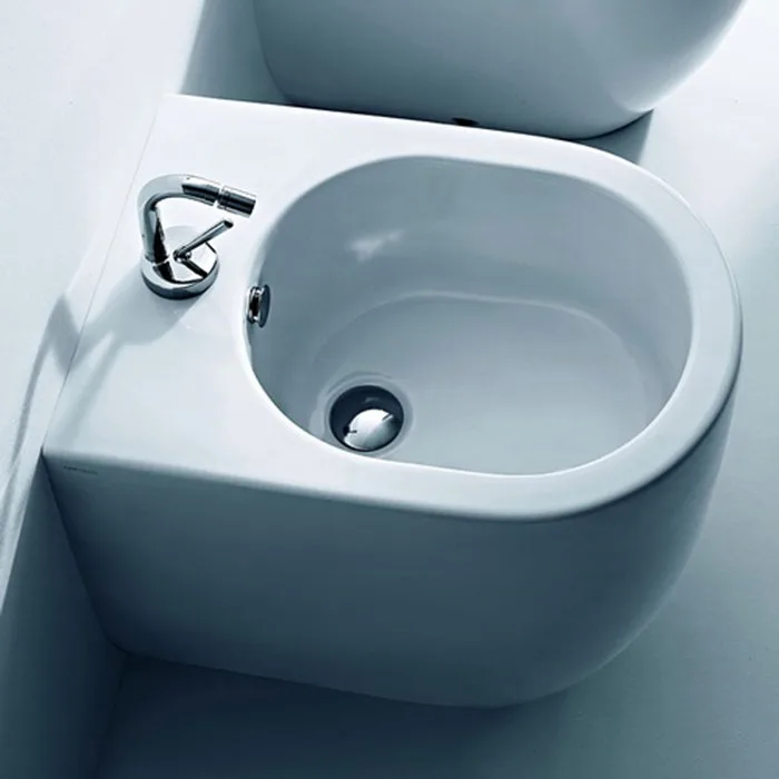 Биде напольное Kerasan Flo 312001*1 Sancos — официальный сайт