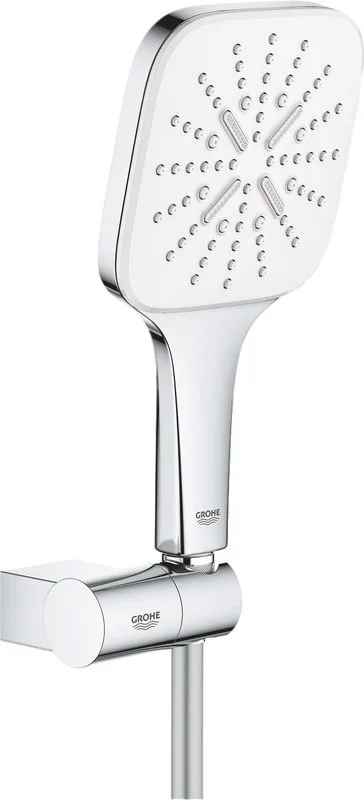 Душевой гарнитур Grohe Rainshower SmartActive 26588LS0, белая луна Sancos — официальный сайт