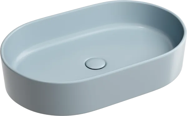 Накладная раковина Ceramicanova Element CN6048MHL серо-голубая матовая Sancos — Оригинал