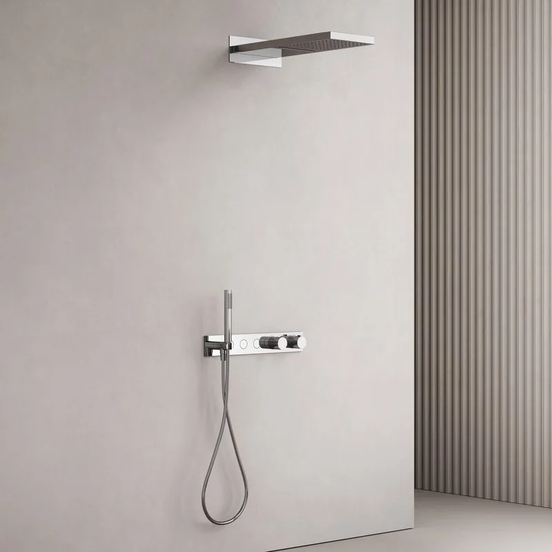Душевой комплект Sancos Linn SC9023CH С ВНУТРЕННЕЙ ЧАСТЬЮ, хром Sancos — официальный сайт