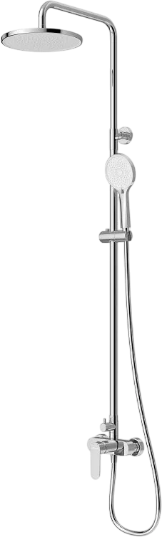Душевая стойка Cezares Stylus STYLUS-CD-01, со смесителем, хром Sancos — официальный сайт