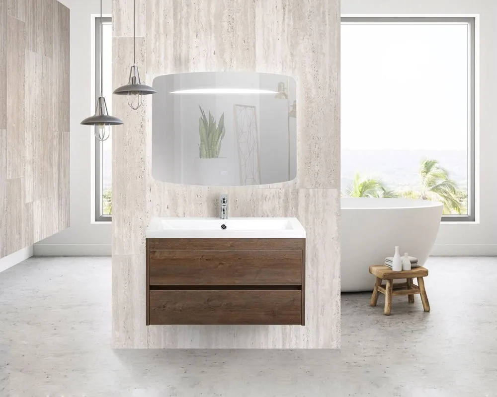 Зеркало Art&Max Gina 90х70 с подсветкой Sancos — официальный сайт