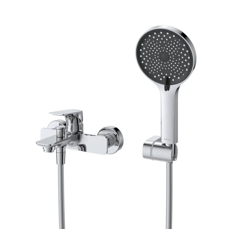 Смеситель для ванны с душем BelBagno Marino VASM-CRM, хром Sancos — официальный сайт