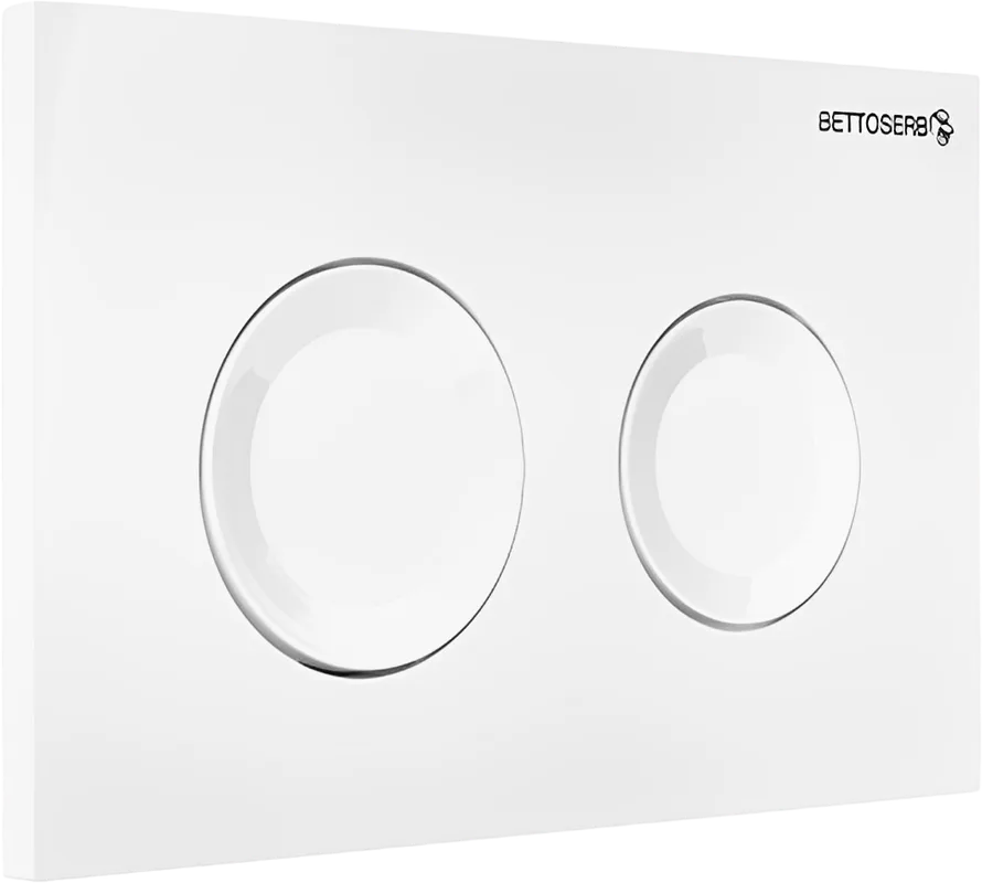 Кнопка смыва BETTOSERB Sava Fix Slim Sitnica 40006466 белый глянец Sancos — официальный сайт