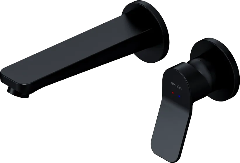 Смеситель для раковины AM.PM X-Joy F85A72622 С ВНУТРЕННЕЙ ЧАСТЬЮ, черный Sancos — официальный сайт