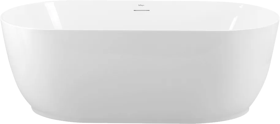 Акриловая ванна BelBagno BB413 150x80 см, отдельностоящая, белая, овальная, со сливом-переливом, с д Sancos — официальный сайт