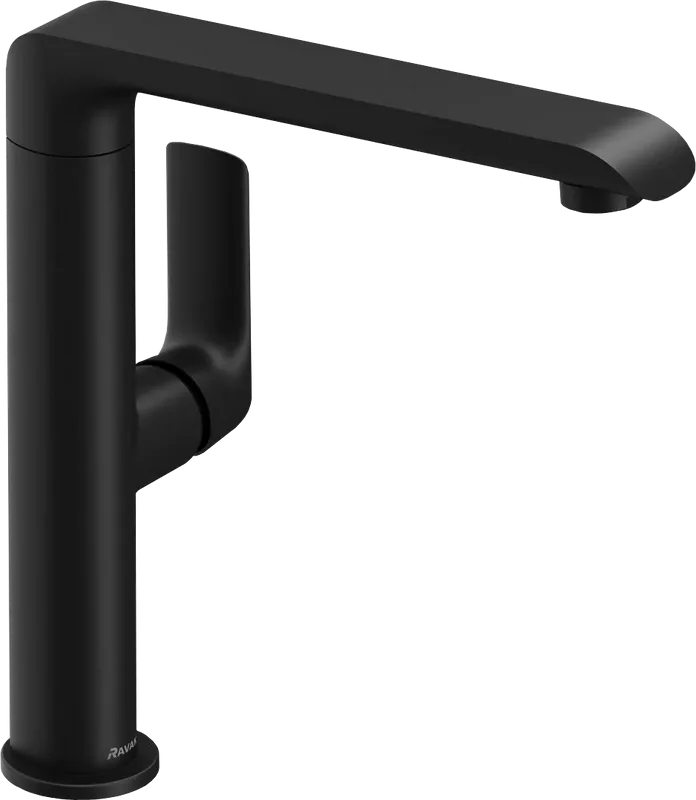 Смеситель для раковины Ravak Flat X070174 черный матовый Sancos — официальный сайт