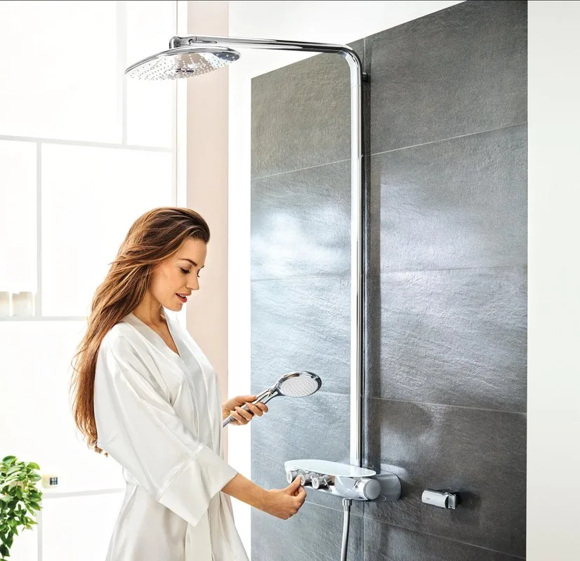 Душевая стойка Grohe Rainshower SmartControl Duo 26250000 Sancos — официальный сайт