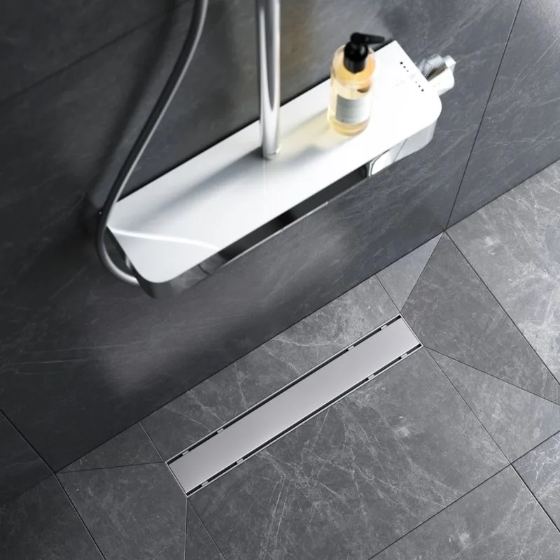 Душевой трап (лоток) AM.PM PrimeFlow Tile 50 см, сталь матовая Sancos — официальный сайт