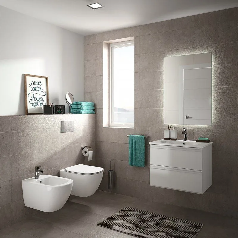 Унитаз подвесной Ideal Standard Tesi T355101 Sancos — официальный сайт