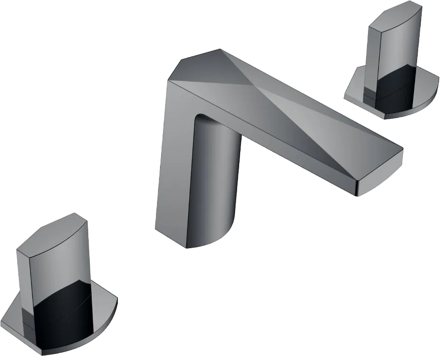 Смеситель на борт ванны Boheme Venturo 150-SGM-ICE, shine gun metal Sancos — официальный сайт