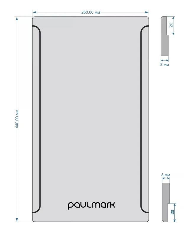 Разделочная доска Paulmark Platte 440 дуб делано Sancos — официальный сайт