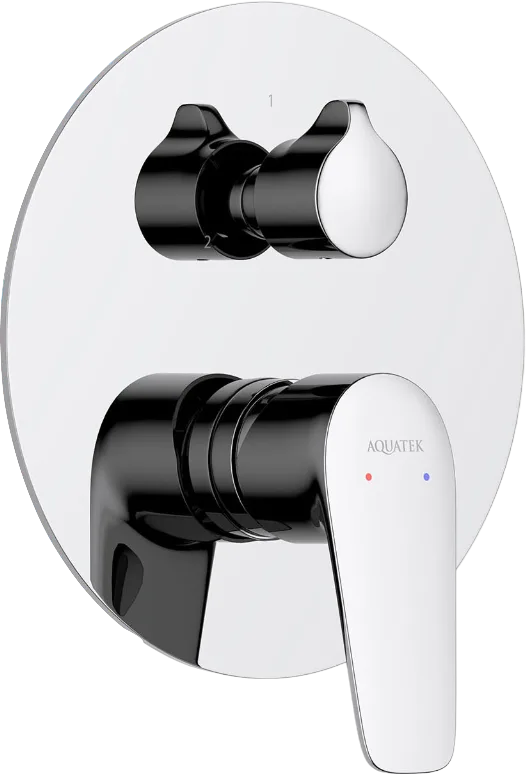Встраиваемый смеситель AQUATEK Бетта AQ1147CR С ВНУТРЕННЕЙ ЧАСТЬЮ, хром Sancos — официальный сайт
