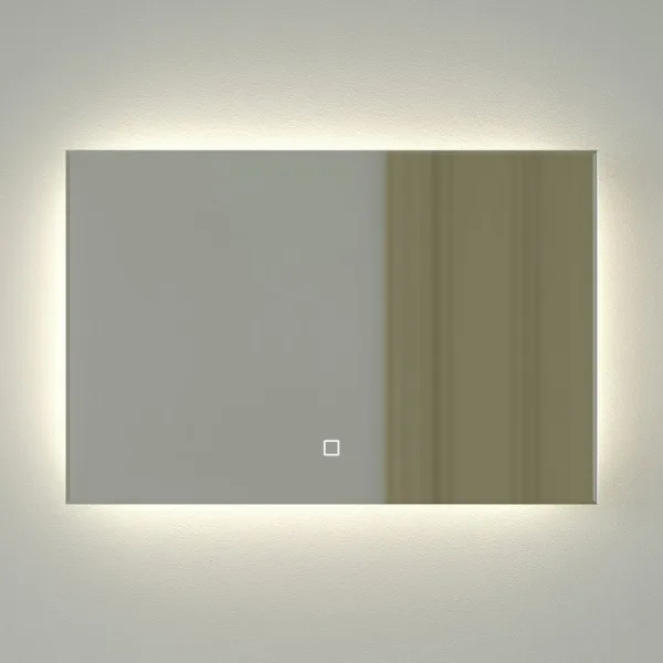 Зеркало Defesto Glow DF 2502SH 60х40 с LED-подсветкой, 4 500 K, сенсорный выключатель