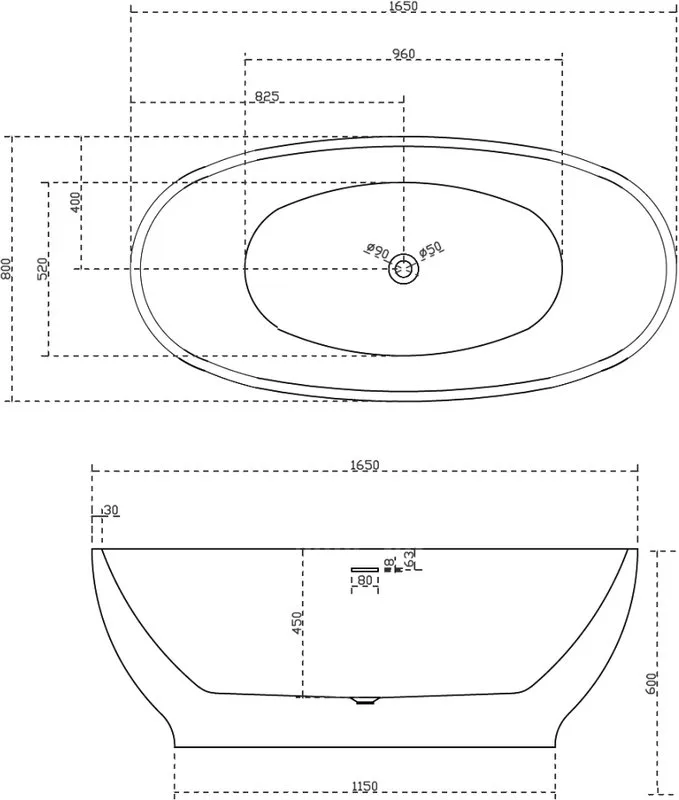 Акриловая ванна Abber AB9207MB 165x80 см, отдельностоящая, черная матовая, овальная, с каркасом, со  Sancos — официальный сайт