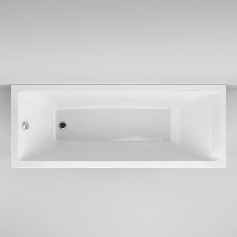 Акриловая ванна AM.PM Gem W93A-180-070W-A без опоры 180x70 см, пристенная, белая Sancos — официальный сайт