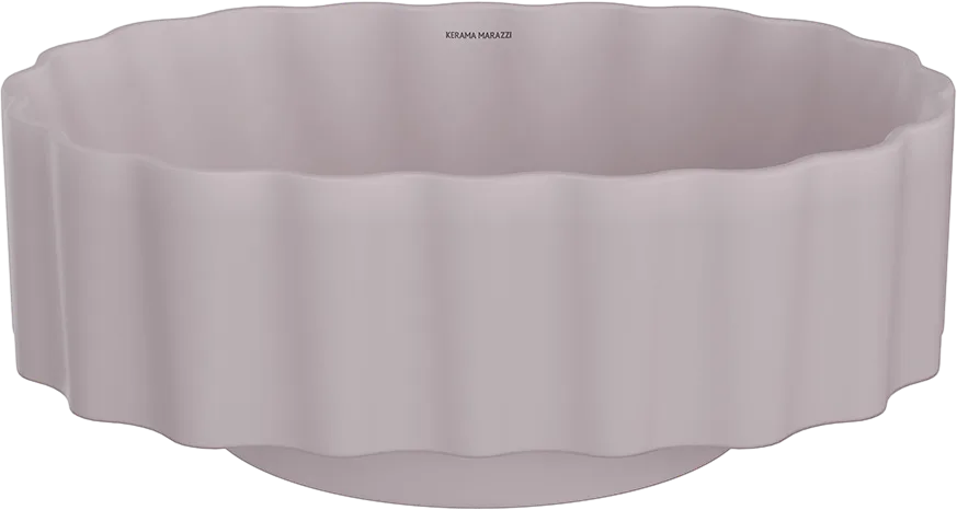 Накладная раковина KERAMA MARAZZI Conchiglia 50 мальва матовая Sancos — официальный сайт
