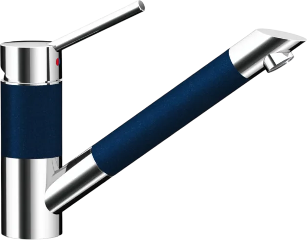 Смеситель для кухни Schock Cristalite SC-200-D выдвижной излив, океан