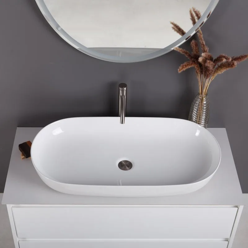 Накладная раковина BelBagno BB1349 82 Sancos — официальный сайт