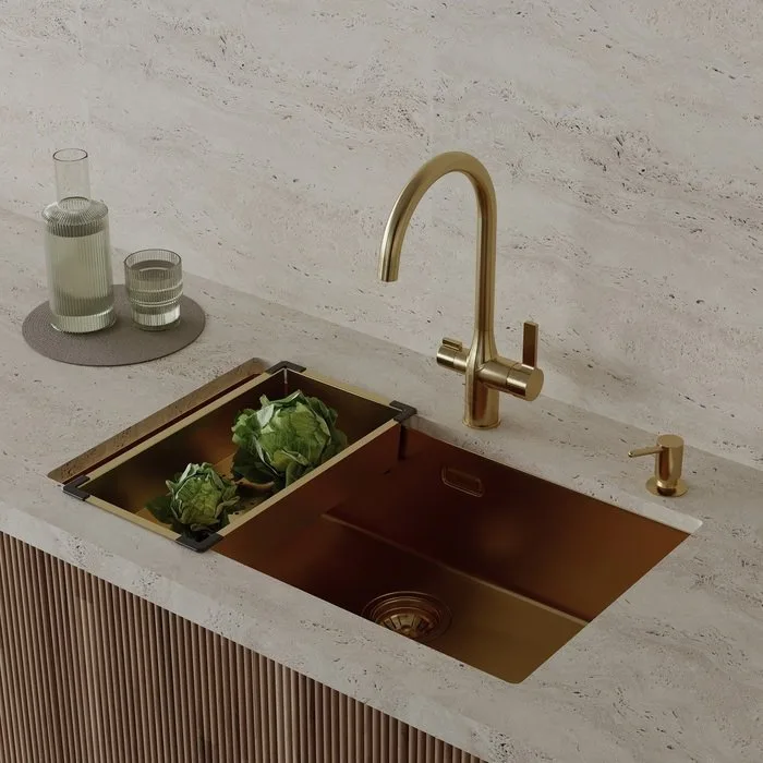 Коландер IDDIS Kitchen Line KOL23MGi59 для моек, матовое золото Sancos — официальный сайт