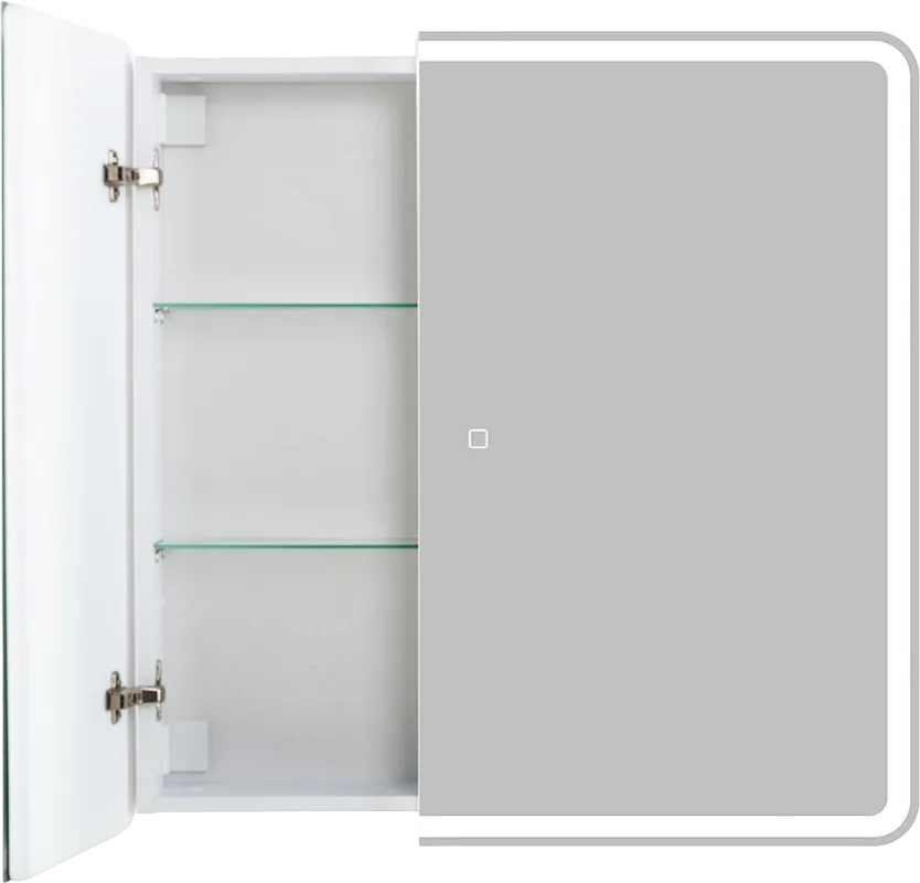 Зеркало-шкаф BelBagno Marino SPC-MAR-800/800-2A-LED-TCH с подсветкой Sancos — официальный сайт