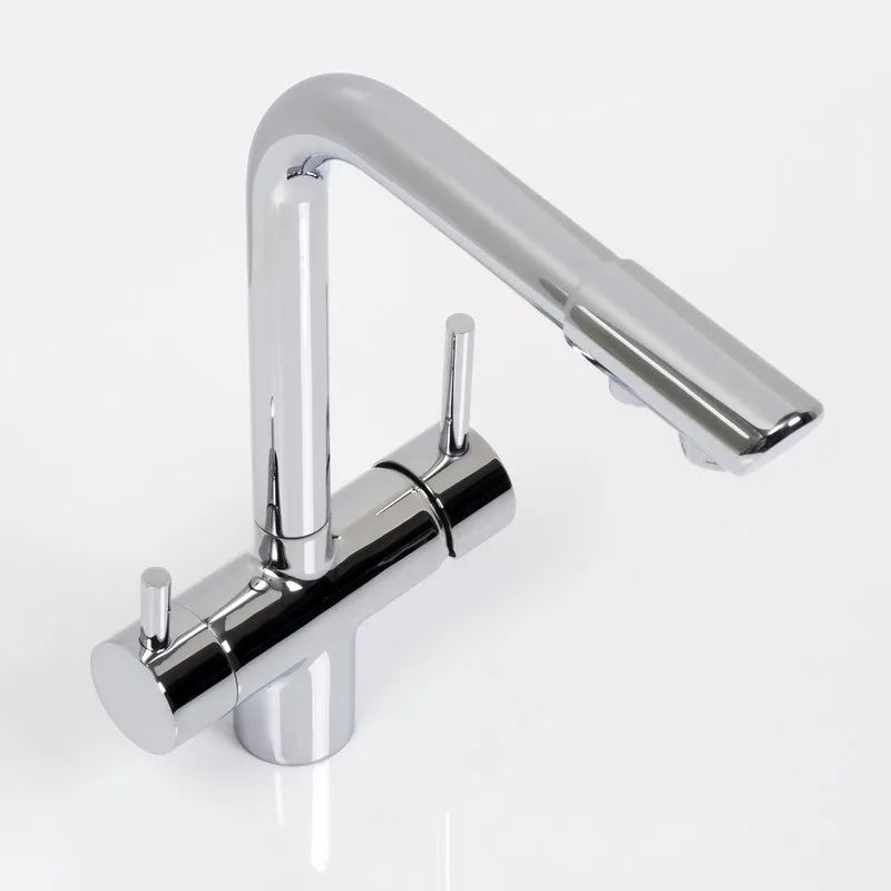Смеситель для кухни Wasserkraft A8317 хром Sancos — официальный сайт