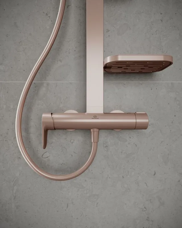 Душевая стойка Ideal Standard Alu+ BD584RO, rose Sancos — официальный сайт
