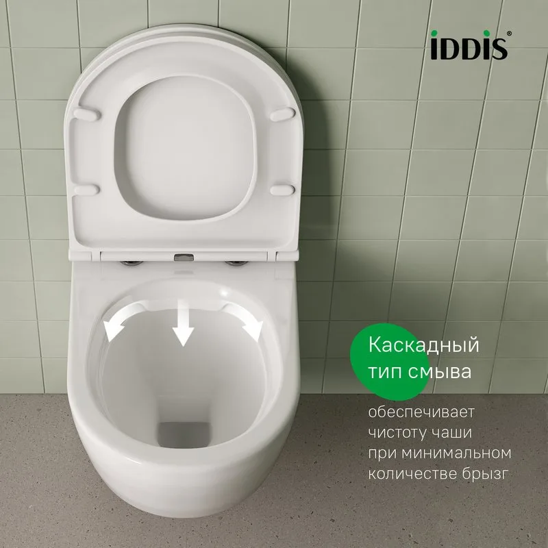 Унитаз подвесной IDDIS Blanco BLARNSEi25 Sancos — официальный сайт