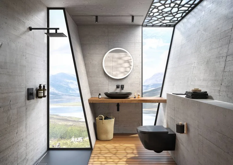 Кнопка смыва Villeroy & Boch Viconnect 922490AN black matt Sancos — официальный сайт