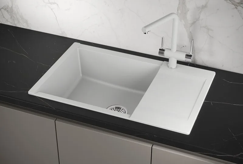 Мойка кухонная Granula Estetica 7807, арктик Sancos — официальный сайт