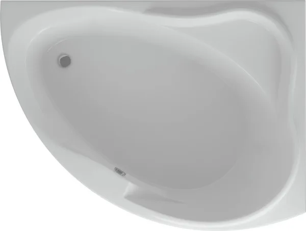 Акриловая ванна AQUATEK Альтаир ALT160-0000047 R 160x120 см, угловая, правая, пристенная, белая