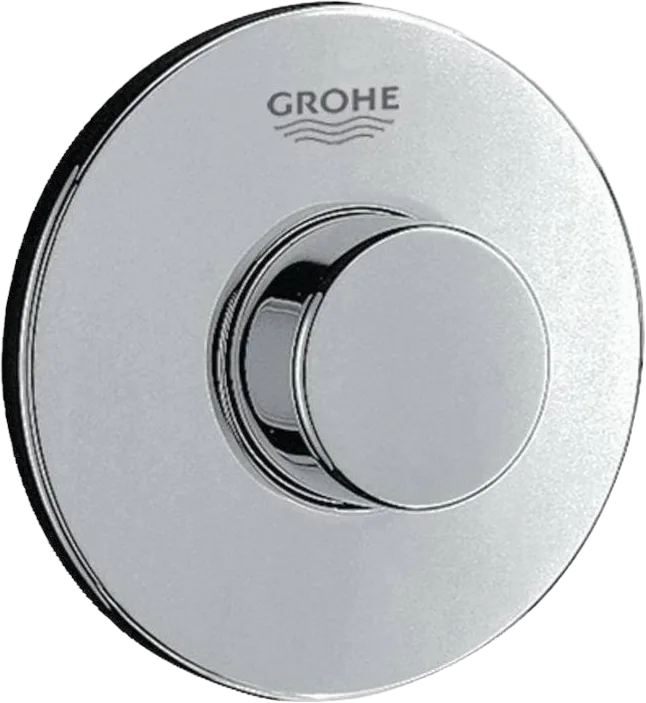 Кнопка смыва Grohe 37060000 хром Sancos — официальный сайт