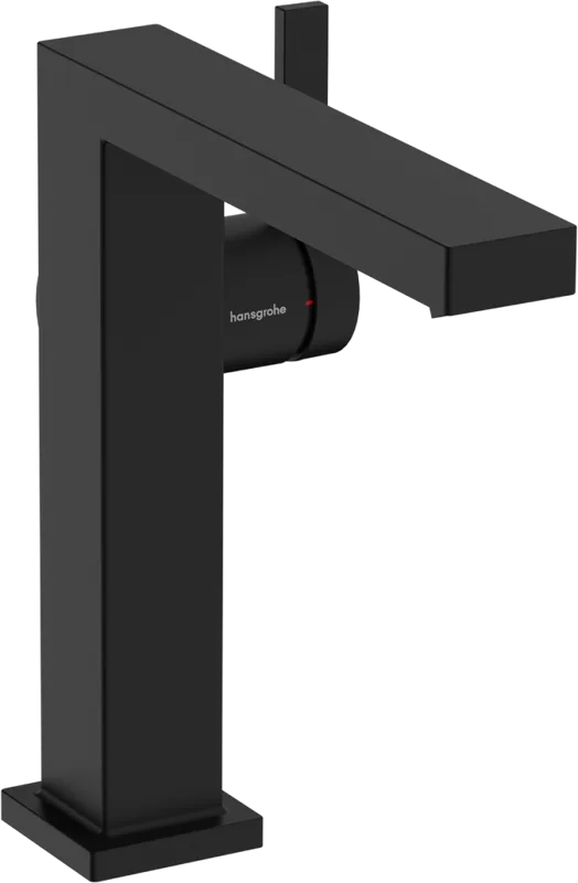Смеситель для раковины Hansgrohe Tecturis E 150 Fine 73040670 матовый черный Sancos — официальный сайт
